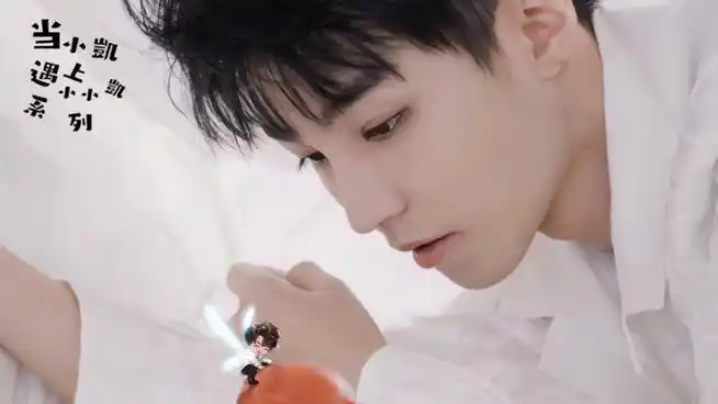 当小凯遇上小小凯系列##二十二载王俊凯,明月玉兔入怀来