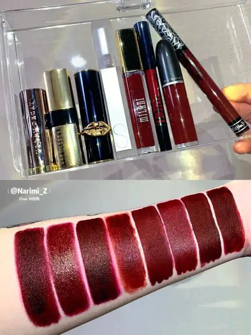 顶不住啊太显白了浓郁暗黑冷门血浆色合集