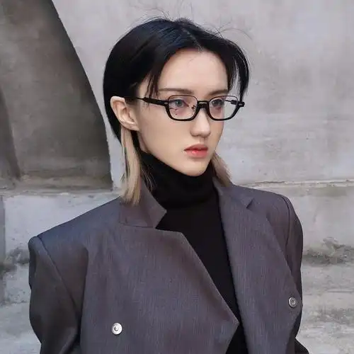 眼镜gmins网红同款斯文败类禁欲框架防蓝眼镜架