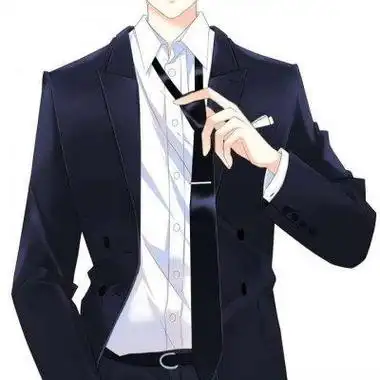 穿正装的动漫头像