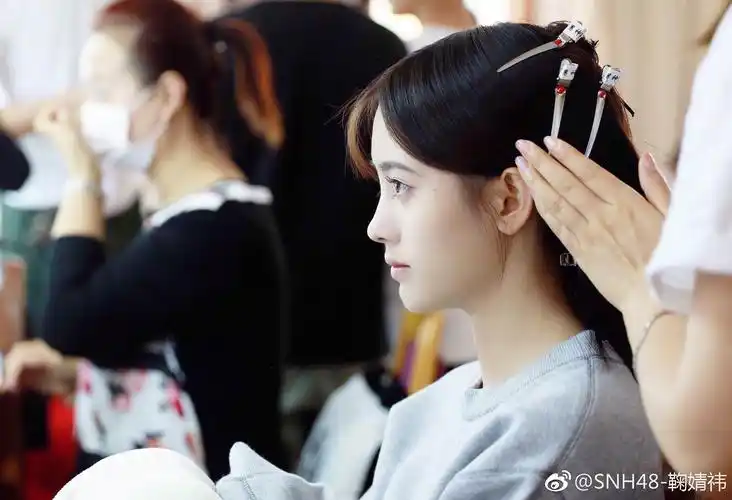 snh48-鞠婧祎 化妆间的清晨,早