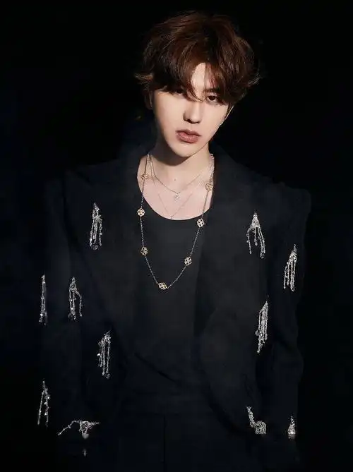 蔡徐坤双11舞台写真秀电眼迷离撩人霸气开唱燃炸舞台帅气满分