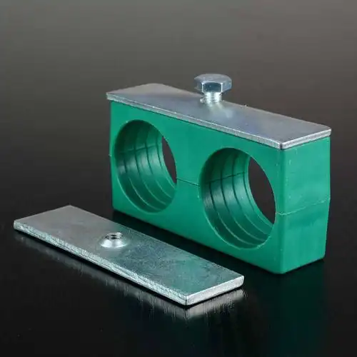 塑料管夹_供应 塑料双孔管夹 轻型外六角双孔管夹 - 阿里巴巴