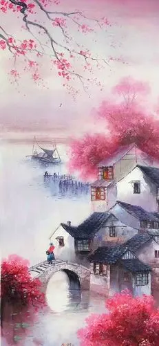 星连文学社广西诗人陈熠明烟雨江南