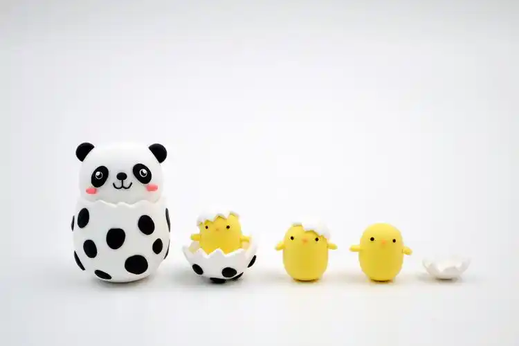 超轻粘土可爱蛋系列