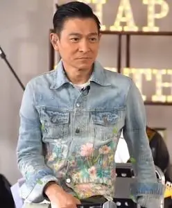 正品代购amiri刘德华演唱会生日同款破洞花卉潮流牛仔夹克外套男