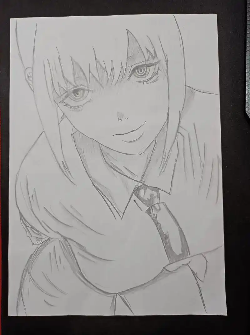 手绘动漫人物 #爱画画的小姑娘 - 抖音