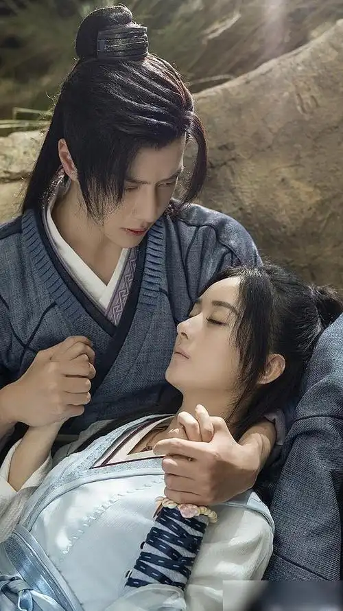 有翡赵丽颖王一博同框壁纸这两人的cp太好磕了郎才女貌啊