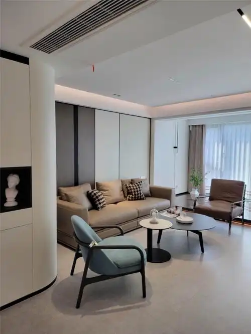 硬装软装灰咖系装修怎么瞅都温柔