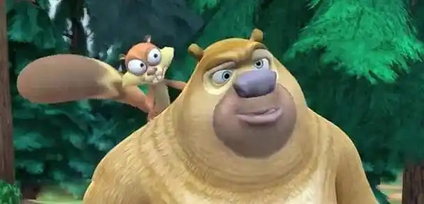 《熊出没》中让人忍无可忍的穿帮镜头,漫迷:第一个都忍不了|熊二|光头