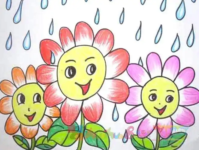 幼儿园房子简笔画幼儿园房子简笔画彩色中班幼儿园卡通可爱水果大全