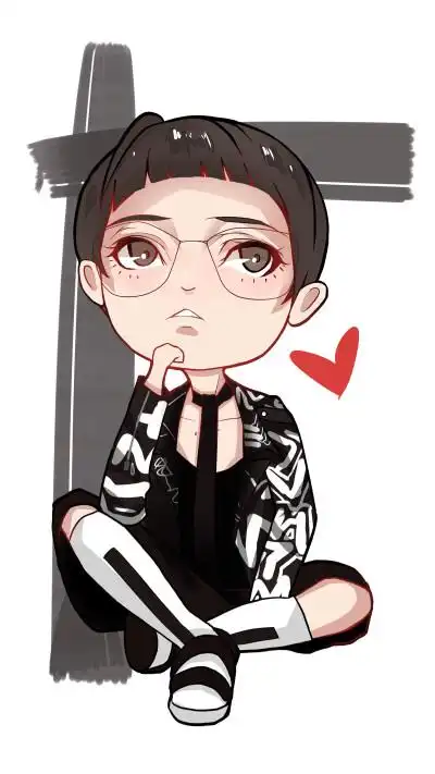 漫画版华晨宇,源于微博一块大肥皂.