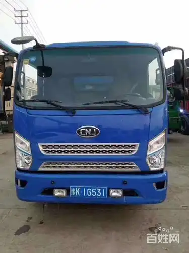 18年蓝俊瑞吉国五蓝牌自卸车 个人户