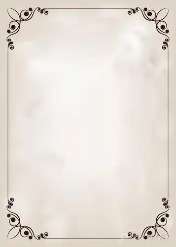 的装饰框架与美丽的花边和复古边框的高级邀请卡或豪华证书在古代背景