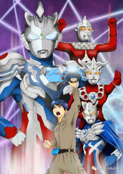 泽塔奥特曼:粉丝自创漫画归来的欧斯超人 洋子:儿子叫古立特吧