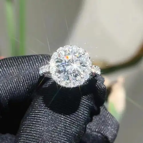 300ct钻石戒指三克拉钻戒颜色gvs1手