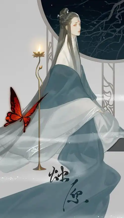 一组非常不错的古风人物插画作品欣赏!造型漂亮画面相当唯美!