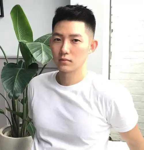 look4:上梳露额短发