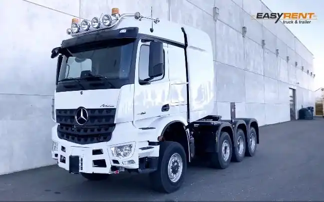 奔驰阿克托斯4163 8x6大件牵引车
