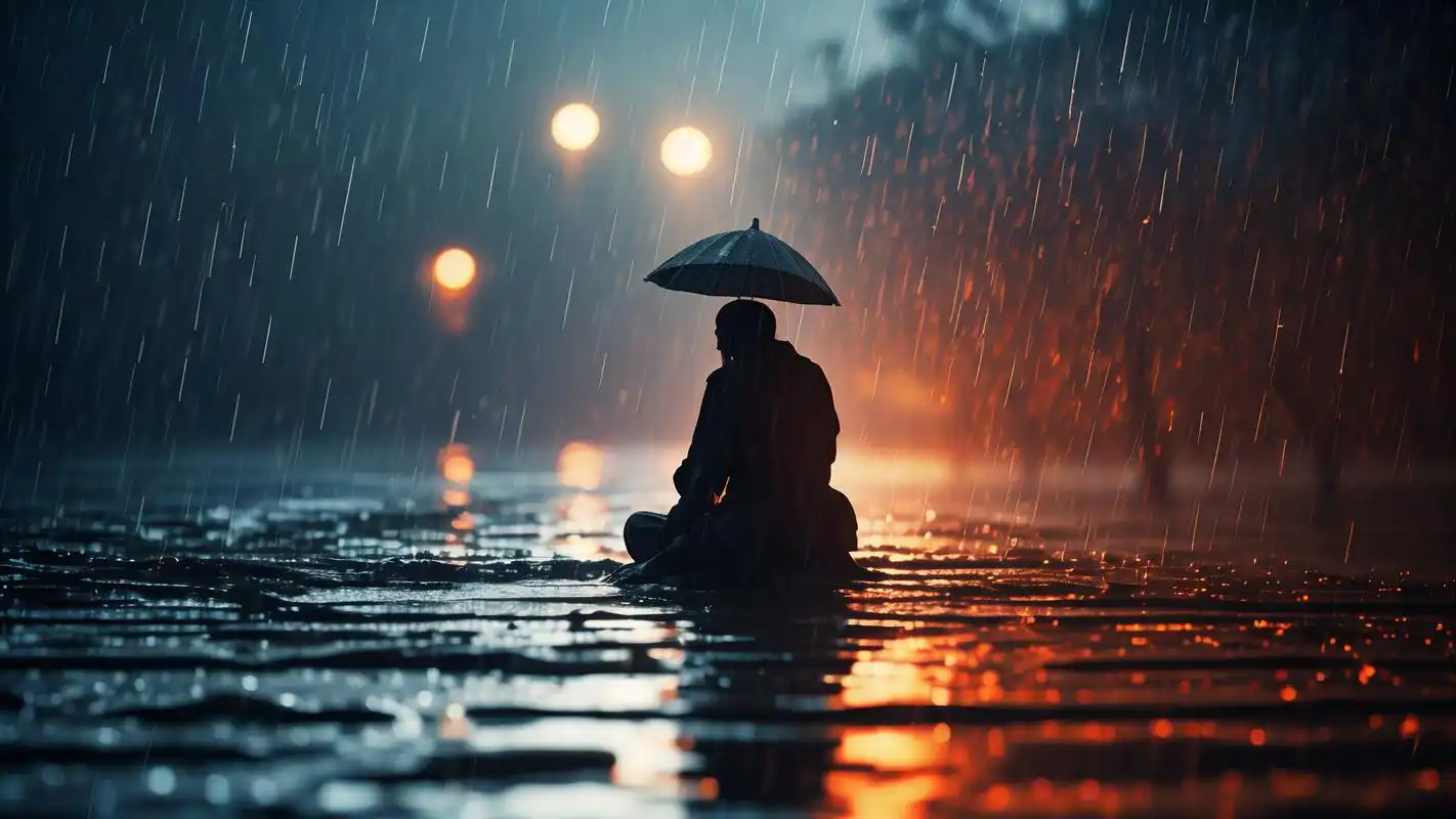 孤独背影壁纸,氛围感拉满90