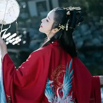 仙气十足汉服女头像汉服最好看的女生头像图片