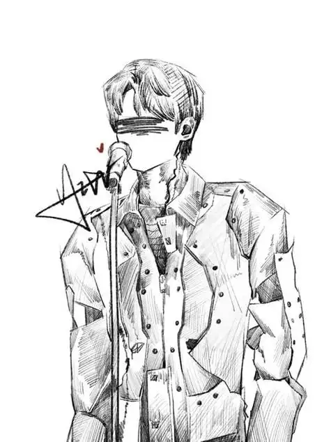 黄明昊手绘黄明昊手绘简笔画