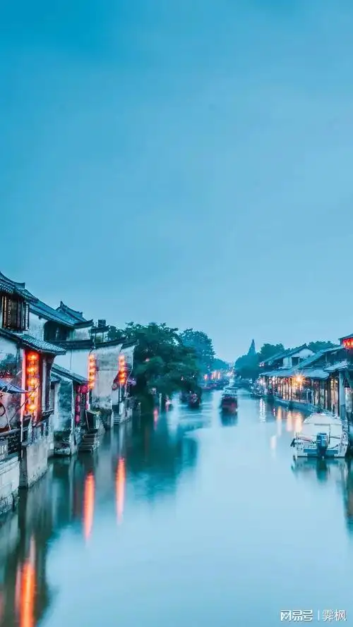 壁纸江南古镇小桥流水人家