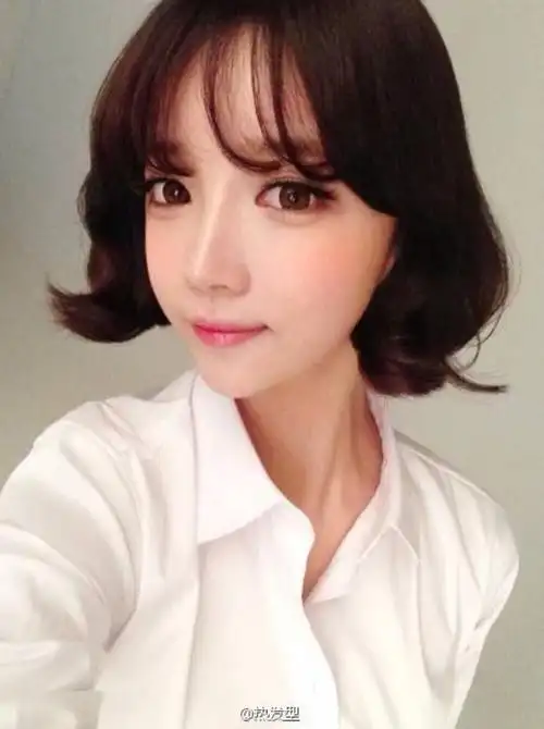 短发薄刘海