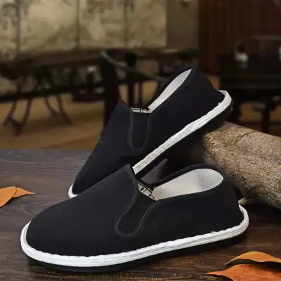 【老北京】开车防滑千层底布鞋男单鞋