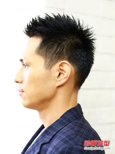 十款超爷们的男人短发好看帅气的男士短发图片3