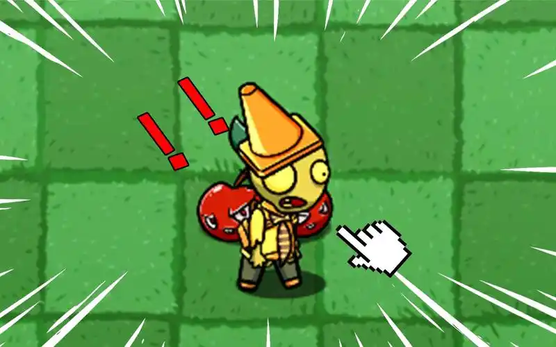 植物大战僵尸:当路障僵尸背起了炸弹?