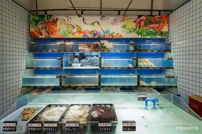 230万元餐饮空间640平米装修案例_效果图 - 重庆渝北区海牛记潮汕海鲜