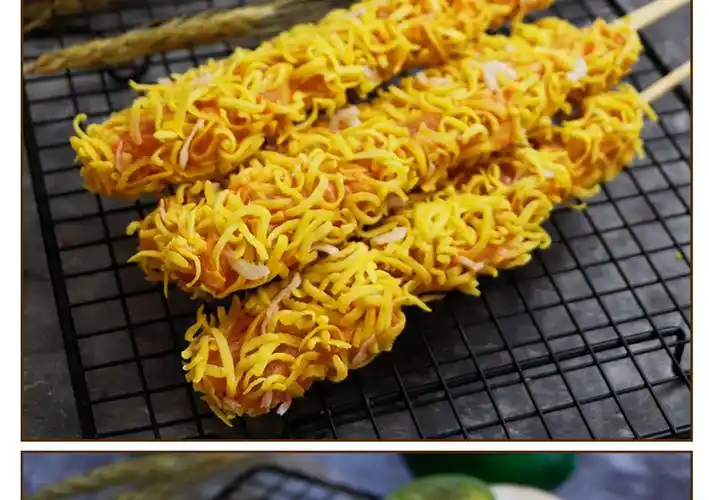 容帝虾皮鸡柳串鸡柳大串脆皮肉串商用冷冻烧烤油炸食材15串一包