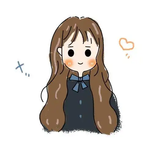 全职宝妈自学简笔画之路手绘简笔画情侣头像卡通可爱简笔画风格微信