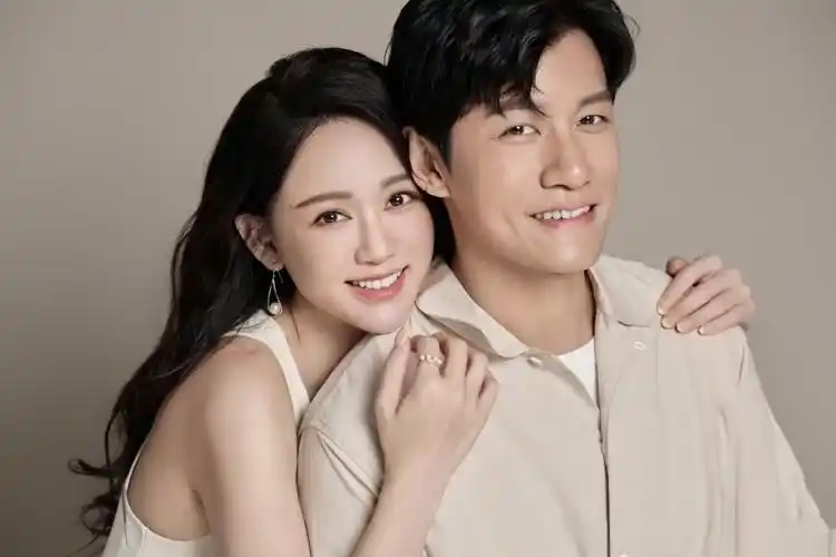 陈乔恩晒与艾伦合照,幸福又甜蜜,二人领证两年即将举办婚礼