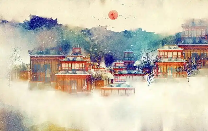 绝美古风画师:妩酥