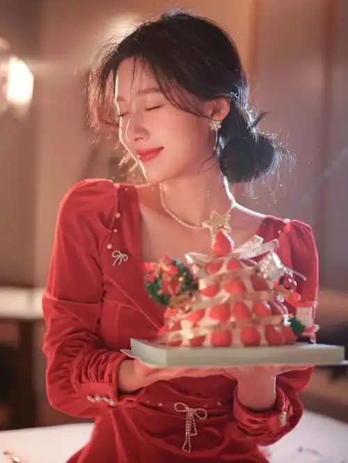 红运当头王一博女友氛围感好运穿搭