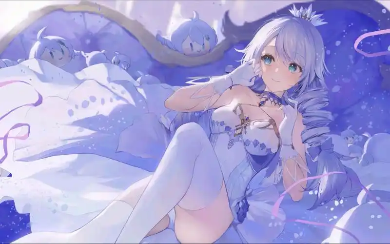 琪亚娜月光公主动态壁纸高清修复8k-bili_68577025590-默认收藏夹