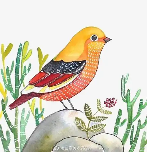 每日一画##少儿美术课程##创意少儿美术##儿童教育##遇见艺术##少儿