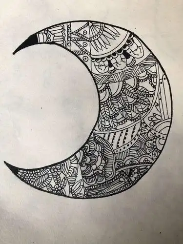 假期作业1——黑白线描画精选