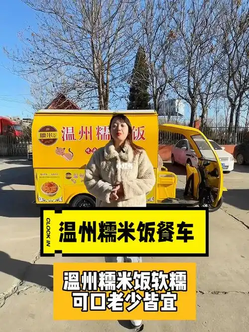 糯米饭移动餐车