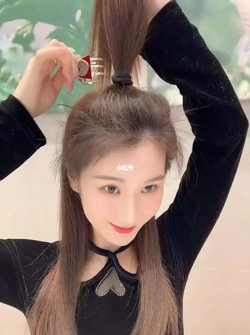 明星同款高马尾慢动作教程看完就学会