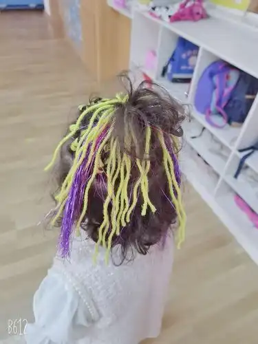 秦都品格凯瑞克玉景台幼儿园2021年元月份特色活动《稀奇古怪发型日》