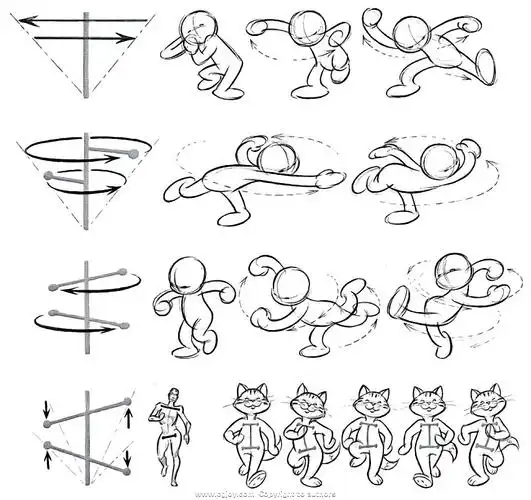 一大波运动规律参考静态图片 - 动画技术交流 - cgjoy