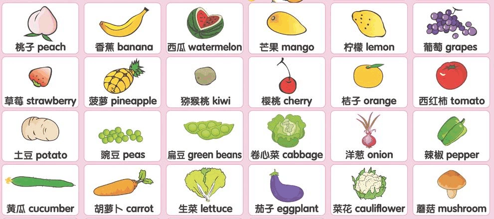 自制 洪恩幼儿500词 儿童英语单词卡片 打印版