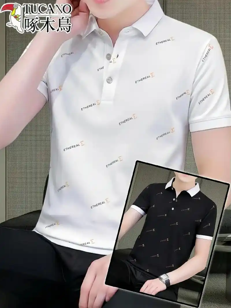 啄木鸟男士短袖 polo 衫,甄选优质面料,柔软舒适,透气