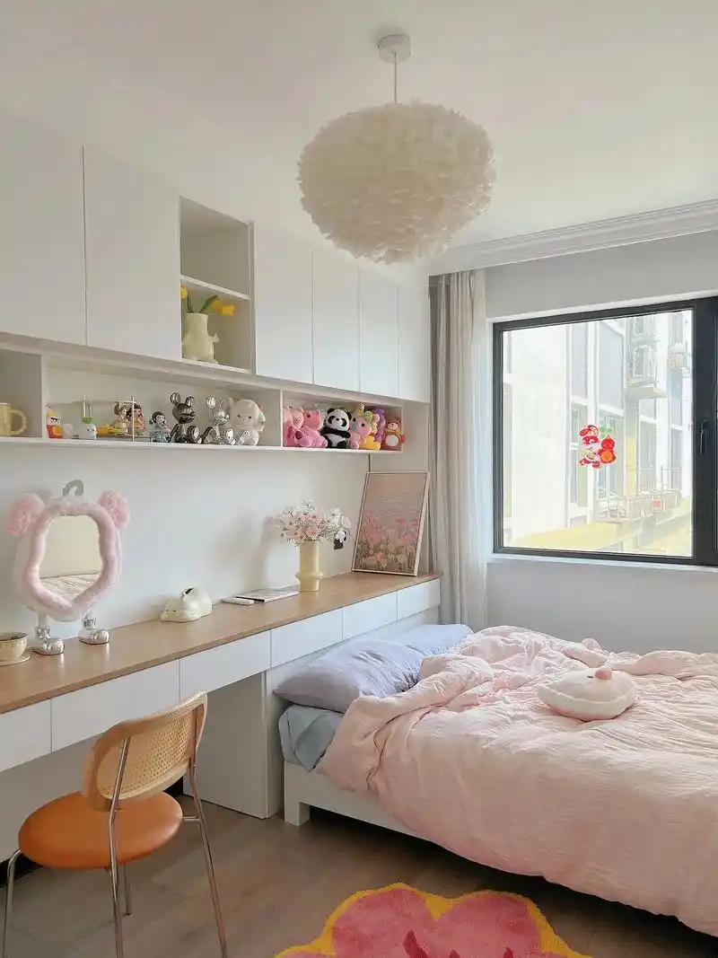 谁会拒绝这么可爱又温馨的卧室呢