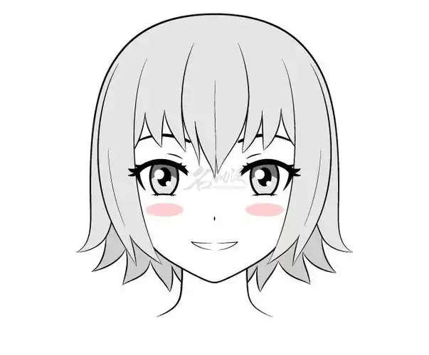 害羞表情入门画法