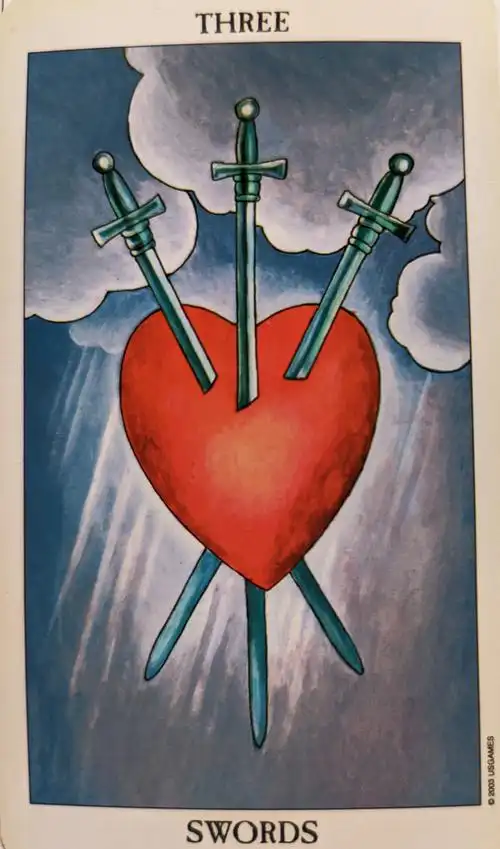 塔罗文化分享七十五宝剑三