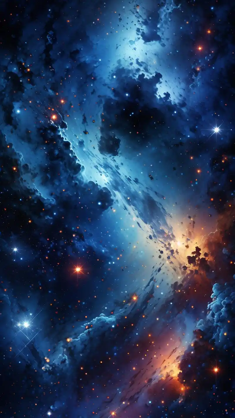 炫酷立体星空手机壁纸9078